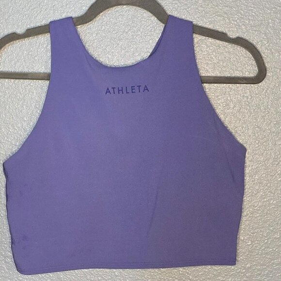 Athleta Conscious Crop Bra A-C - Large - Picture 1 of 5